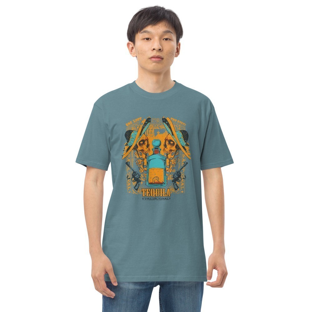 Tequila Duel Men’s Premium Tee 3 Tequila Duel Men’s Premium Tee - Image 3
