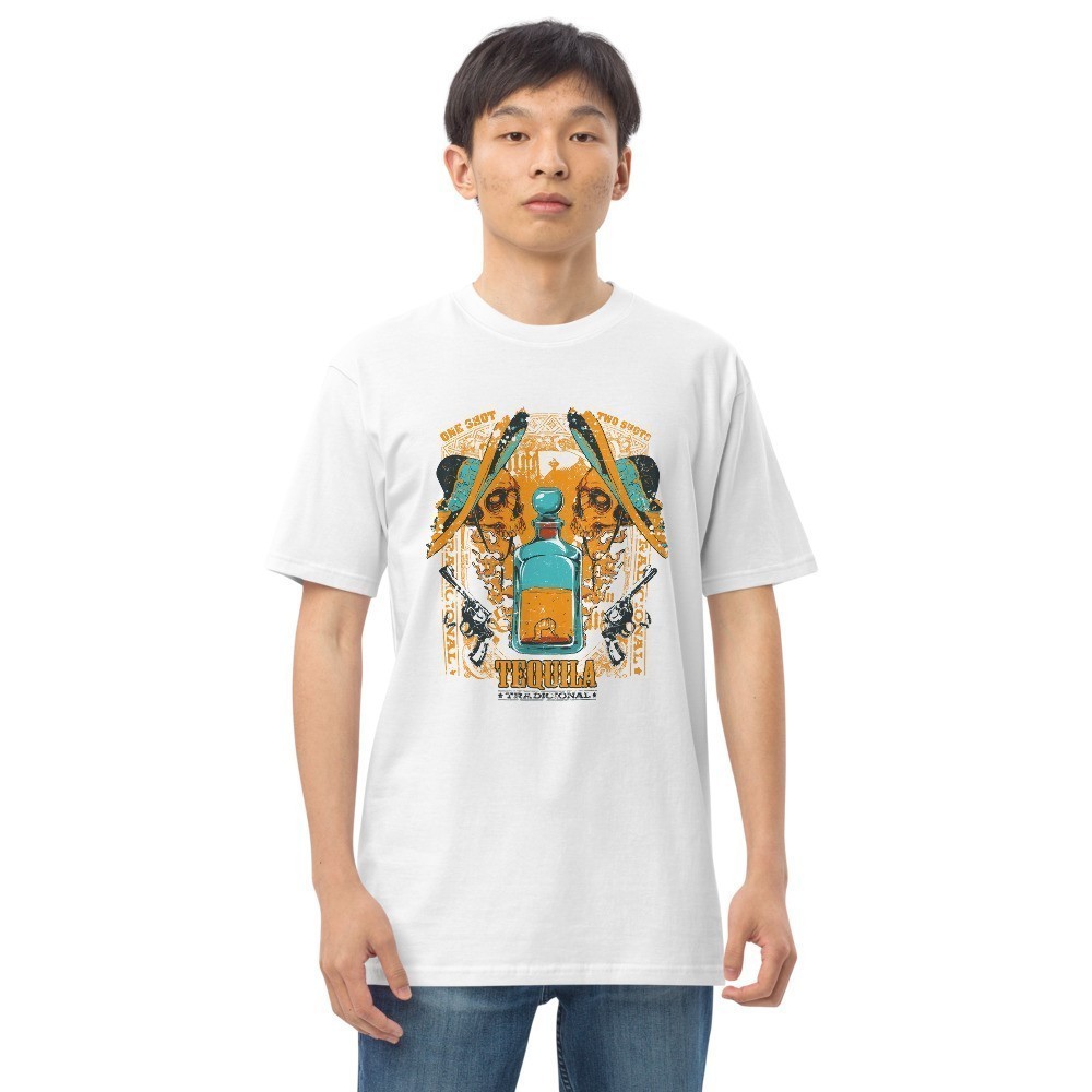 Tequila Duel Men’s Premium Tee 4 Tequila Duel Men’s Premium Tee - Image 4