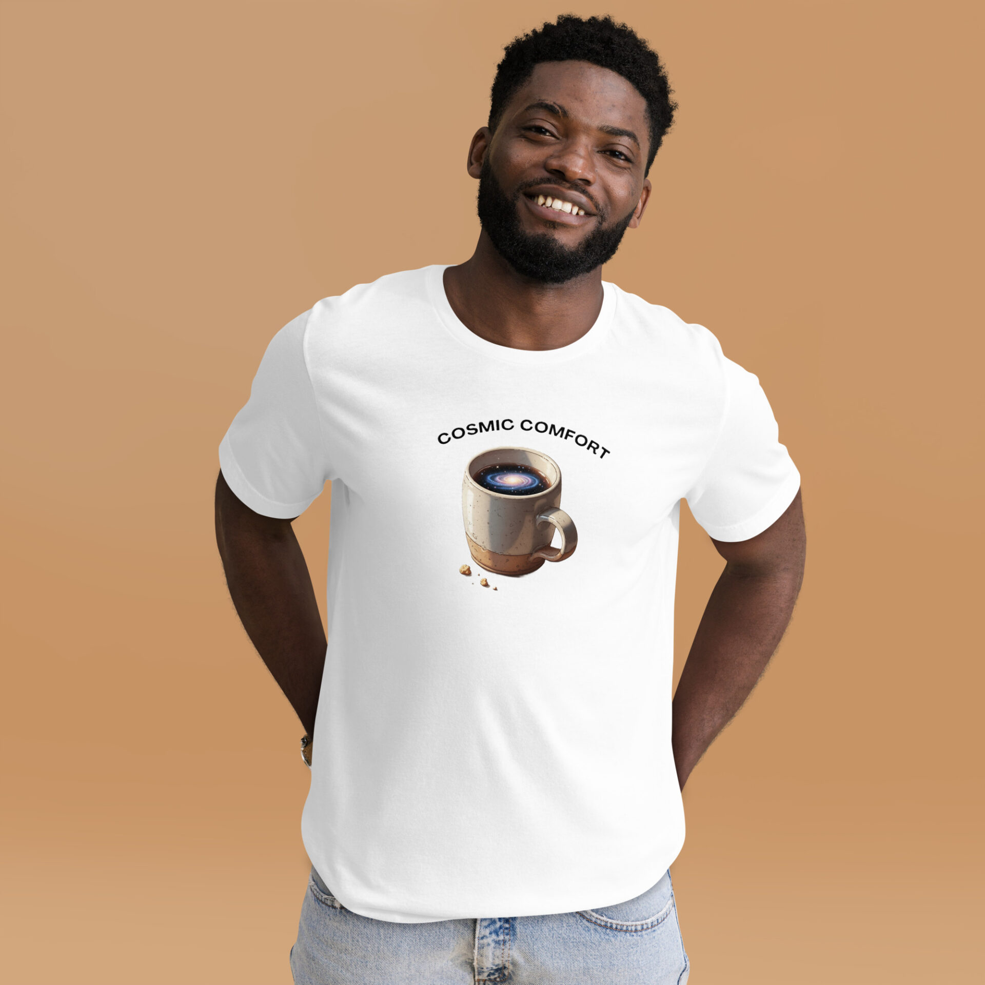 Cosmic Comfort T-Shirt | Galaxy Mug Design 11 Cosmic Comfort T-Shirt | Galaxy Mug Design - Image 11